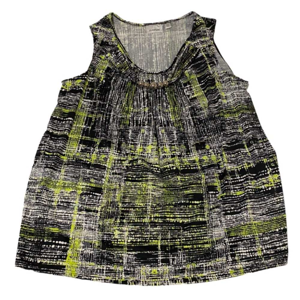 Avenue Patterned Woman’s Blouse Tank Top